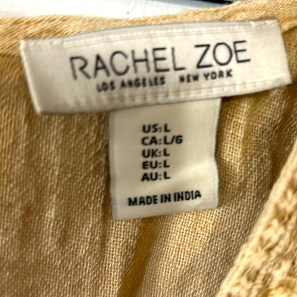 NWOT Rachel Zoe Gauze Top - Picture 2 of 5